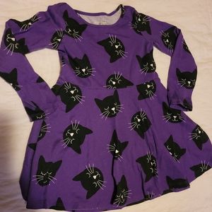 Girls 3T The Children's Place Black Cat Dress
